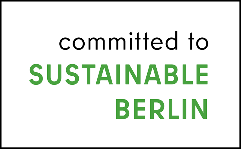 Logo commited to SUSTAINABLE BERLIN